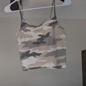 Camo American Eagle Crop Top